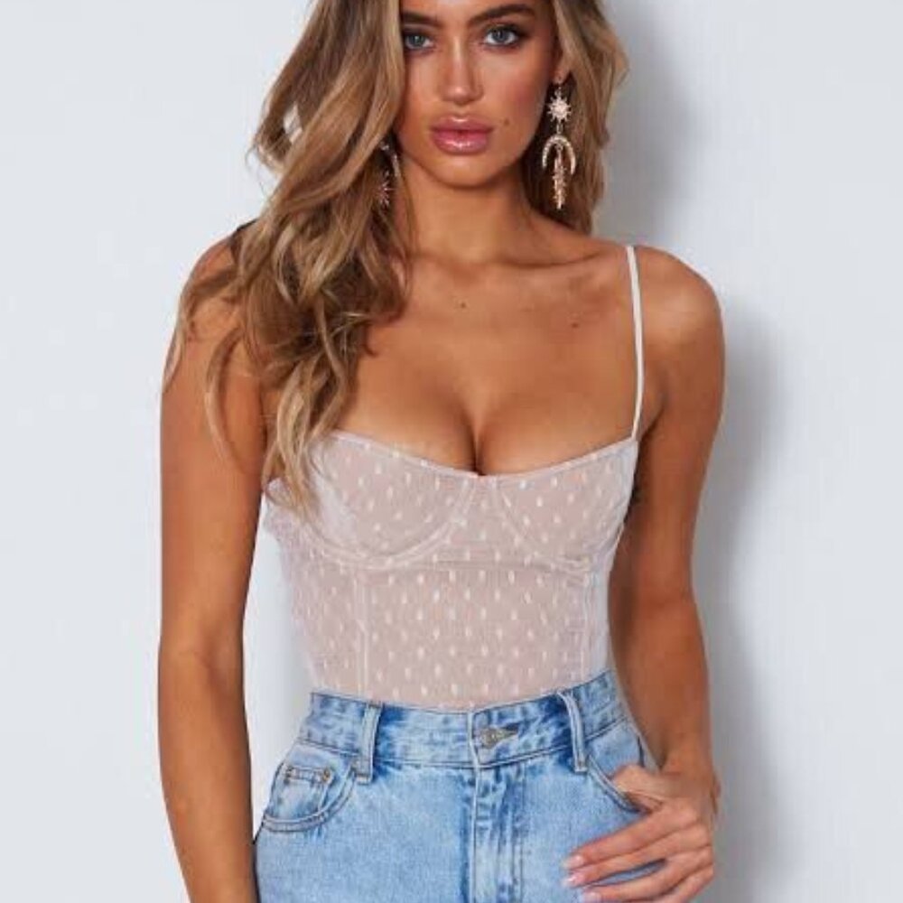 White Fox No Looking Back Bodysuit